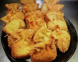 納豆卵の巾着揚げ〜❨(@≧↺≦@)❩wノ作り方4写真