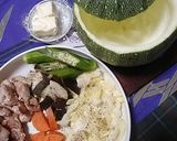丸 ズッキーニのグラタン作り方1写真