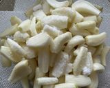 らっきょうの醤油漬け作り方1写真