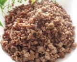 ひたすらかきまぜて、ひき肉の甘辛煮作り方4写真