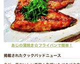 あじの蒲焼き☆フライパンで簡単！作り方6写真