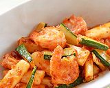 業務スーパー「麻蝦醤」で海老野菜炒め♪作り方7写真