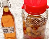 完熟梅のブランデーベースリキュール酒！作り方15写真