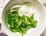 レンジ肉無チクワ梅クリーム炒味野菜炒め作り方6写真