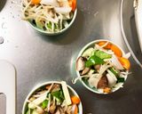 レンジ肉無チクワ梅クリーム炒味野菜炒め作り方11写真