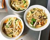 レンジ肉無チクワ梅クリーム炒味野菜炒め作り方17写真