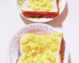 ポテトとマヨカレーのトースト作り方8写真