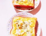 ポテトとマヨカレーのトースト作り方10写真