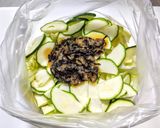 ズッキーニとキャベツの塩昆布和え作り方2写真