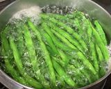 いんげんの胡麻和え作り方1写真