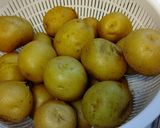 揚げジャガ味噌がらめ。作り方2写真