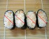 お弁当に❤ハートのり巻き❤作り方3写真