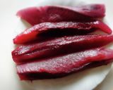 カツオ大漁 お刺身作り方2写真