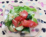 トマトときゅうりの簡単サラダ作り方15写真