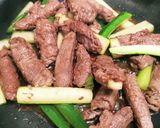 牛小間切れ肉で肉巻き野菜作り方7写真