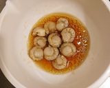 蒸しベビーホタテと大葉の和え作り方2写真