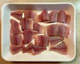 鯵のエスカベッシュ作り方1写真