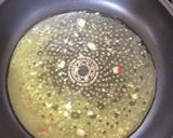 アヒージョの残りで手抜きオイルパスタ作り方1写真