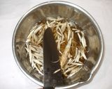 鶏豆腐ごぼう煮♪簡単咳動脈硬化漢方薬膳作り方2写真