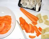 鶏豆腐ごぼう煮♪簡単咳動脈硬化漢方薬膳作り方3写真