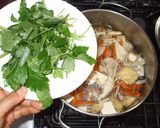 鶏豆腐ごぼう煮♪簡単咳動脈硬化漢方薬膳作り方10写真