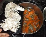 鶏豆腐ごぼう煮♪簡単咳動脈硬化漢方薬膳作り方7写真