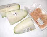 冬瓜と鶏ひき肉の煮物♪簡単むくみ漢方薬膳作り方1写真