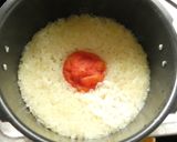 圧力鍋★冷凍トマトの炊き込みご飯作り方5写真