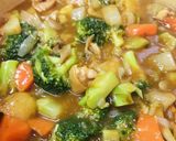 根菜追加の煮込みカレー作り方3写真
