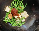 旬野菜インゲンと厚揚げの旨辛タレ炒め作り方4写真