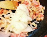 豚ばらキャベツ辛味噌炒め。作り方3写真