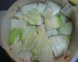 コク旨味噌ダレで♪豚肉と白菜のバター蒸し作り方3写真