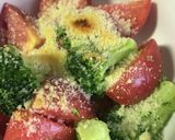 トマトとブロッコリーのチーズ焼き作り方4写真