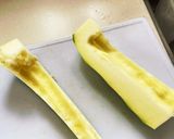 ズッキーニと刺身蒟蒻のサバマヨ和え作り方1写真