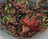 牛挽肉で麻婆豆腐作り方6写真