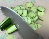作り置き♡万能♡キュウリだけの酢の物作り方1写真
