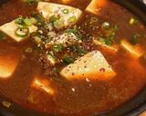 牛挽肉で麻婆豆腐作り方10写真