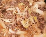 すぐに出来る！めんつゆで作る肉豆腐作り方6写真