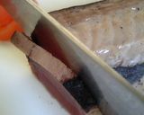 トマトをはさんだ鰹のタタキの一口おつまみ作り方4写真