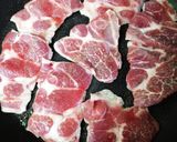 ズッキーニ豚肉と焼肉のタレで炒めただけ〜作り方2写真