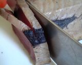 トマトをはさんだ鰹のタタキの一口おつまみ作り方5写真