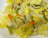 残ったそうめんでそうめんチャンプルー^^作り方9写真