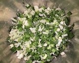長ねぎとニラたっぷり！餃子風つくね作り方3写真