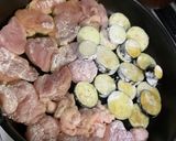 簡単鶏むね肉とトロトロなす焼き作り方5写真