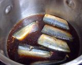 骨までいただく秋刀魚の煮付け作り方2写真