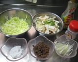 ヘルシーあんかけそぼろ丼♪作り方1写真