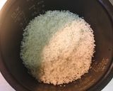 材料3つ！海苔佃煮の炊き込みご飯作り方1写真