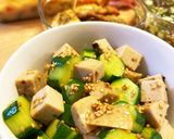 常備菜に!キュウリと蒲鉾のゴマ油炒め作り方3写真