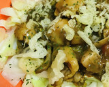 ２日目のカレー活用●揚げ玉カレー焼きそば作り方3写真