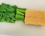 にらと厚揚げの鶏そぼろあん作り方1写真